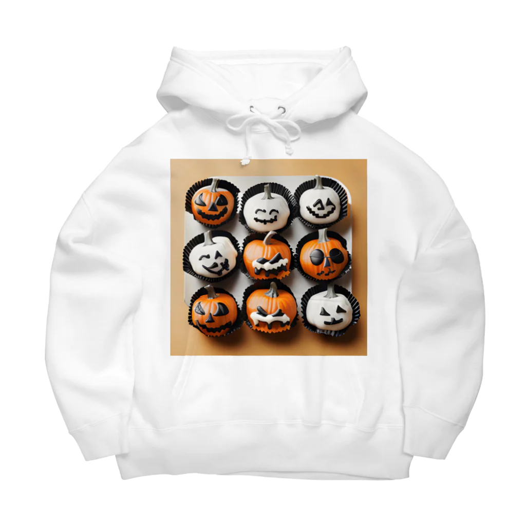 オクさんのBuzzショップのハロウィンお菓子なキャラクターズ Big Hoodie