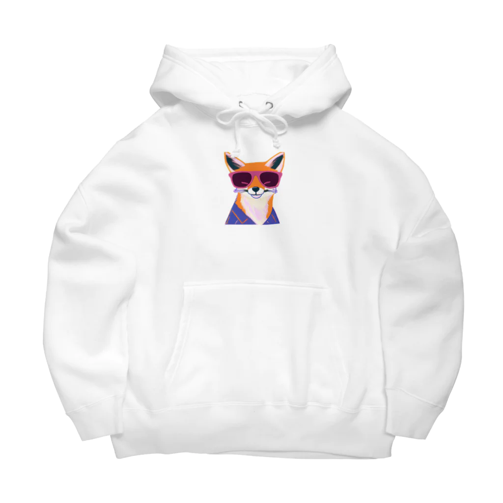 JohnnyのFashionable Fox Big Hoodie