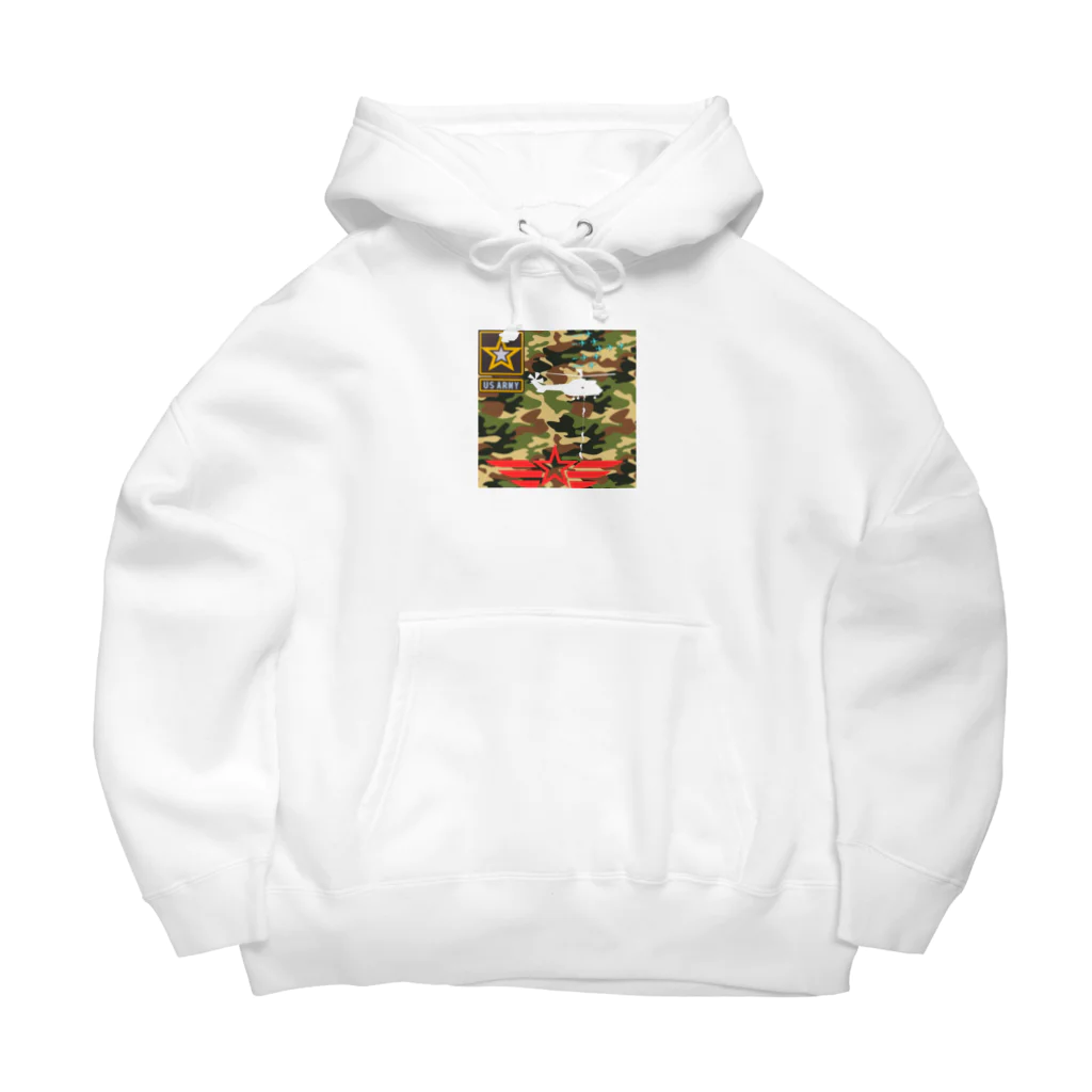 キイロチャンのミリタリー Big Hoodie