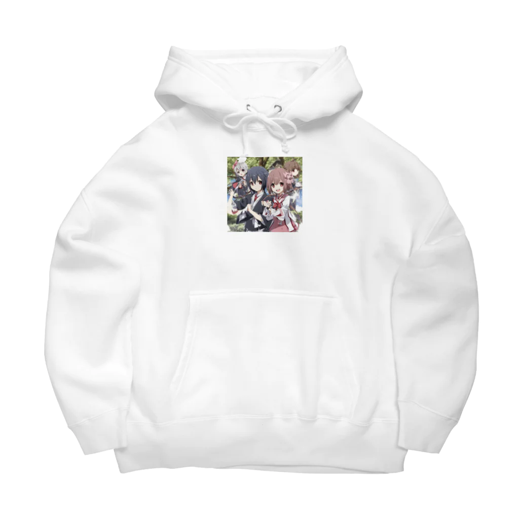 wonderのハイスクール萌え女子 Big Hoodie