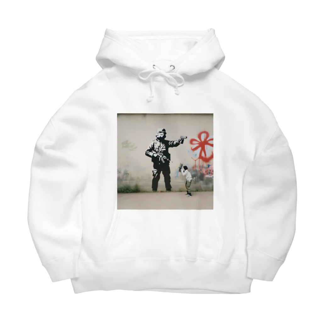 むぎライアンの戦争と平和 Big Hoodie