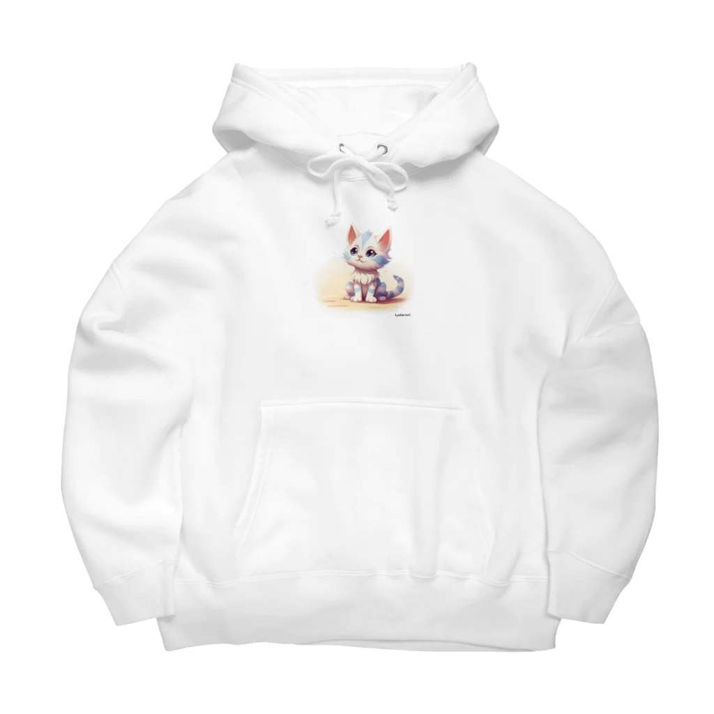 The Triplets Kkittensの三つ子ネコのミント Big Hoodie