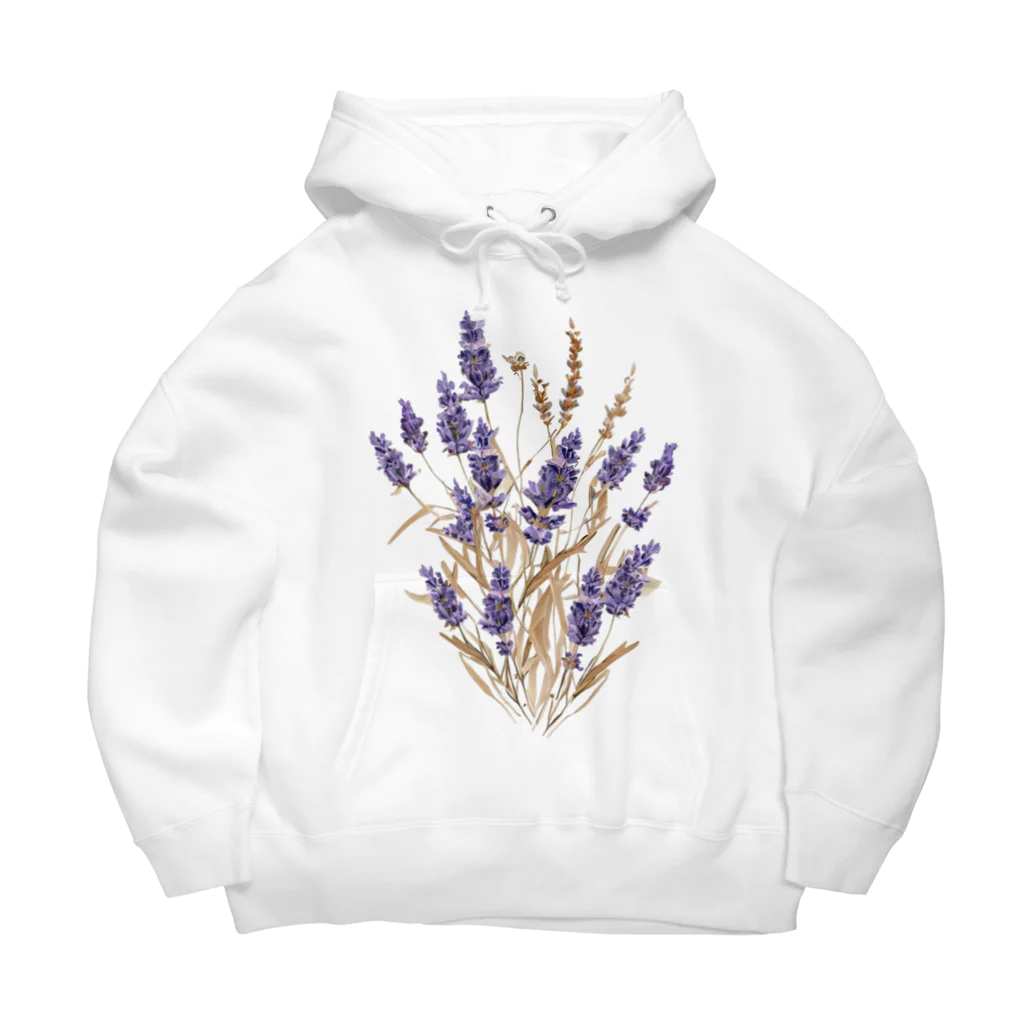 Atelier Petrichor Forestのラベンダー Lavender ビッグシルエットパーカー