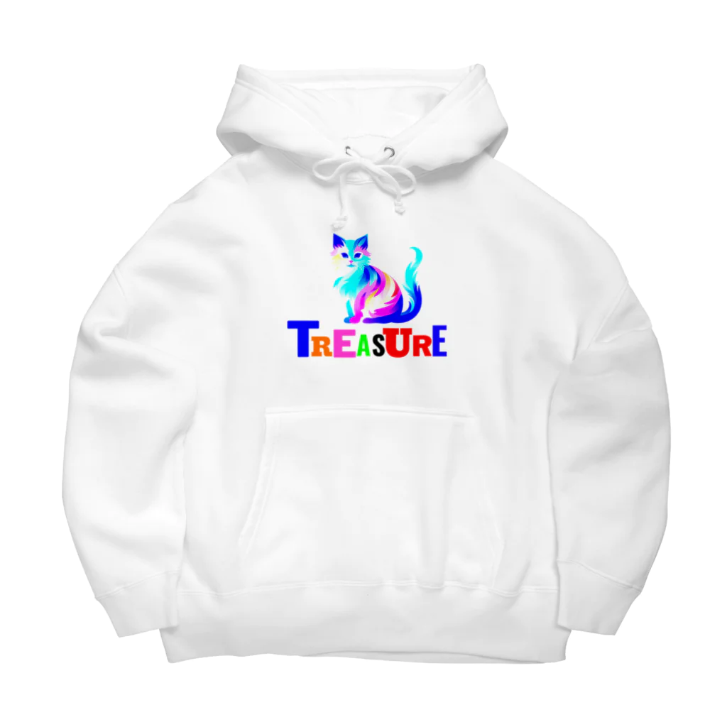 orangeandblueのTreasure（私の宝物） Big Hoodie