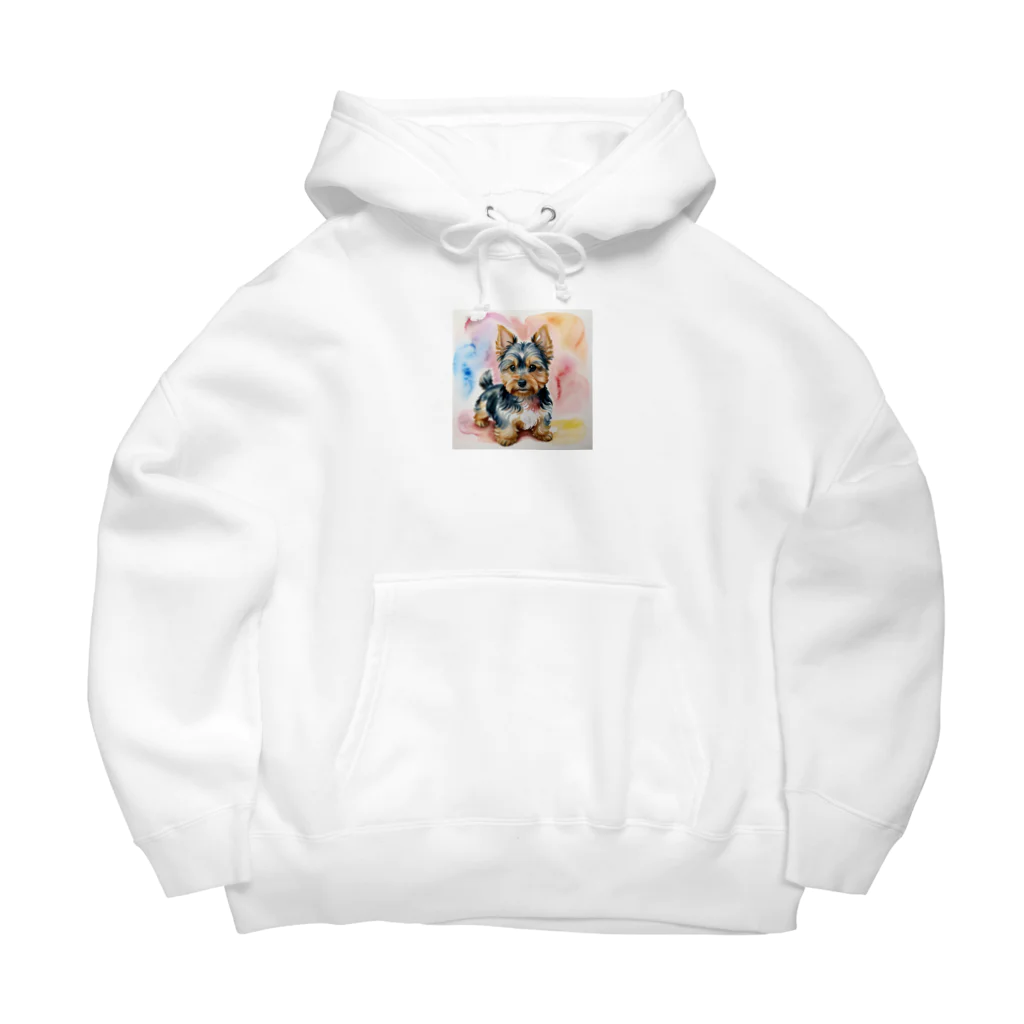 ようこそ　taitaitaro shop へのかわいいヨークシャテリアグッズ Big Hoodie