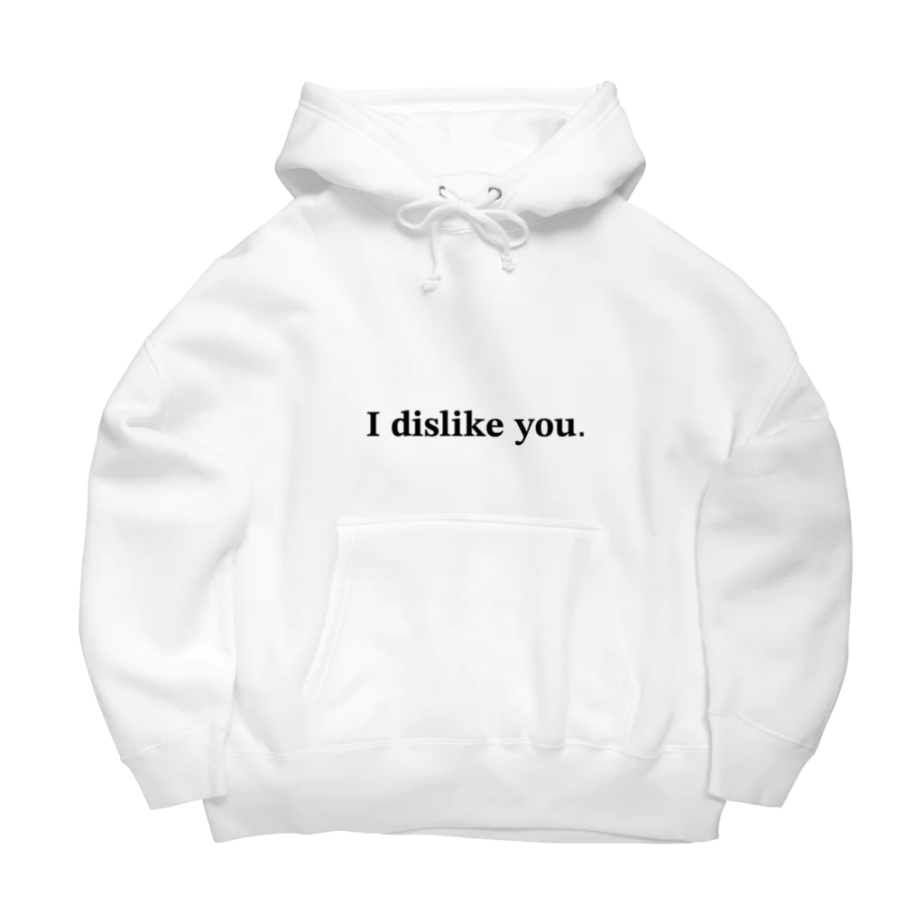 CosyouのI dislike you Tシャツ、パーカー ビッグシルエットパーカー