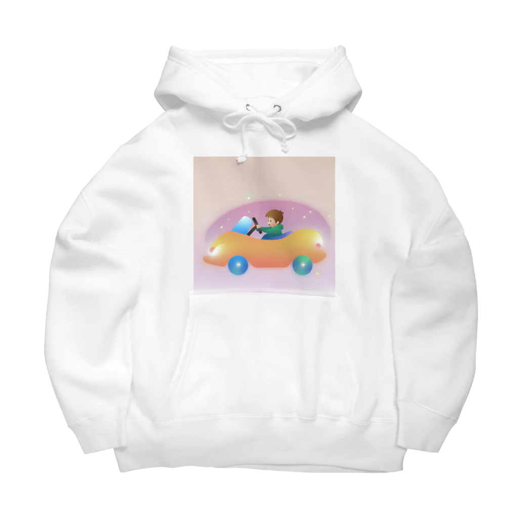 pikkekunのGo!Go!Car! Big Hoodie