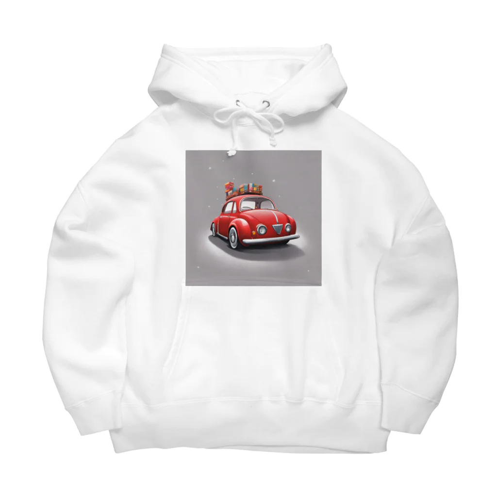 まひる3のあかい車グッツ Big Hoodie