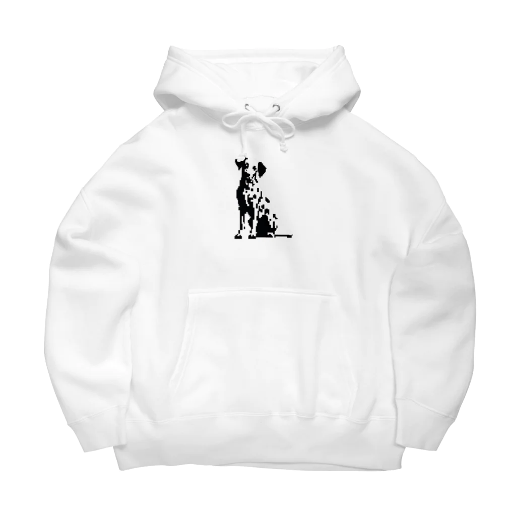 &AIのピクセルアートダルメシアン　1 Big Hoodie