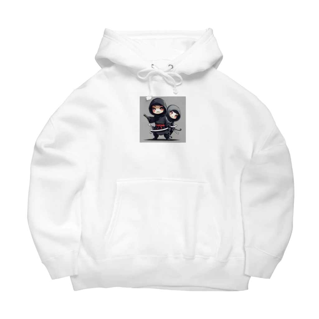 ニンニン忍者パンの愛くるしい忍者グッズ Big Hoodie