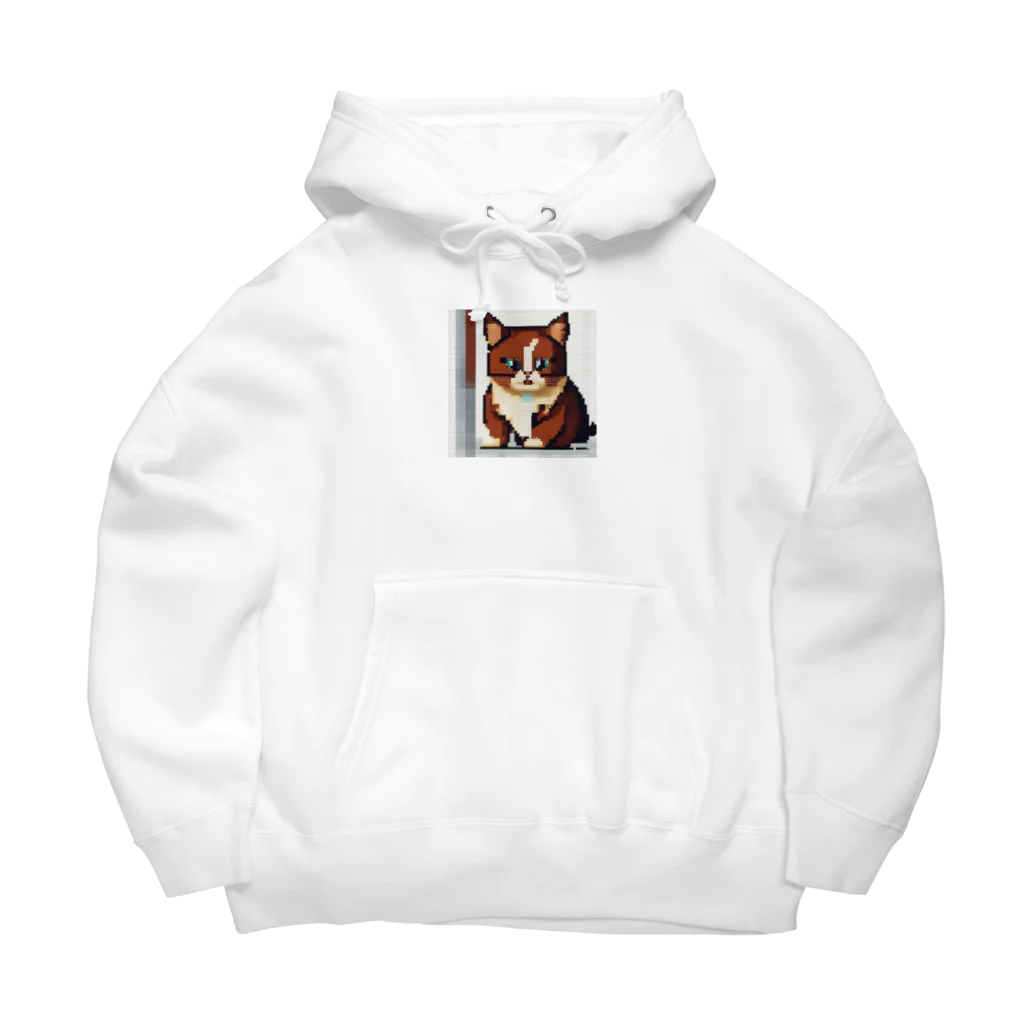 kindonesiaのドット絵のマンチカン Big Hoodie