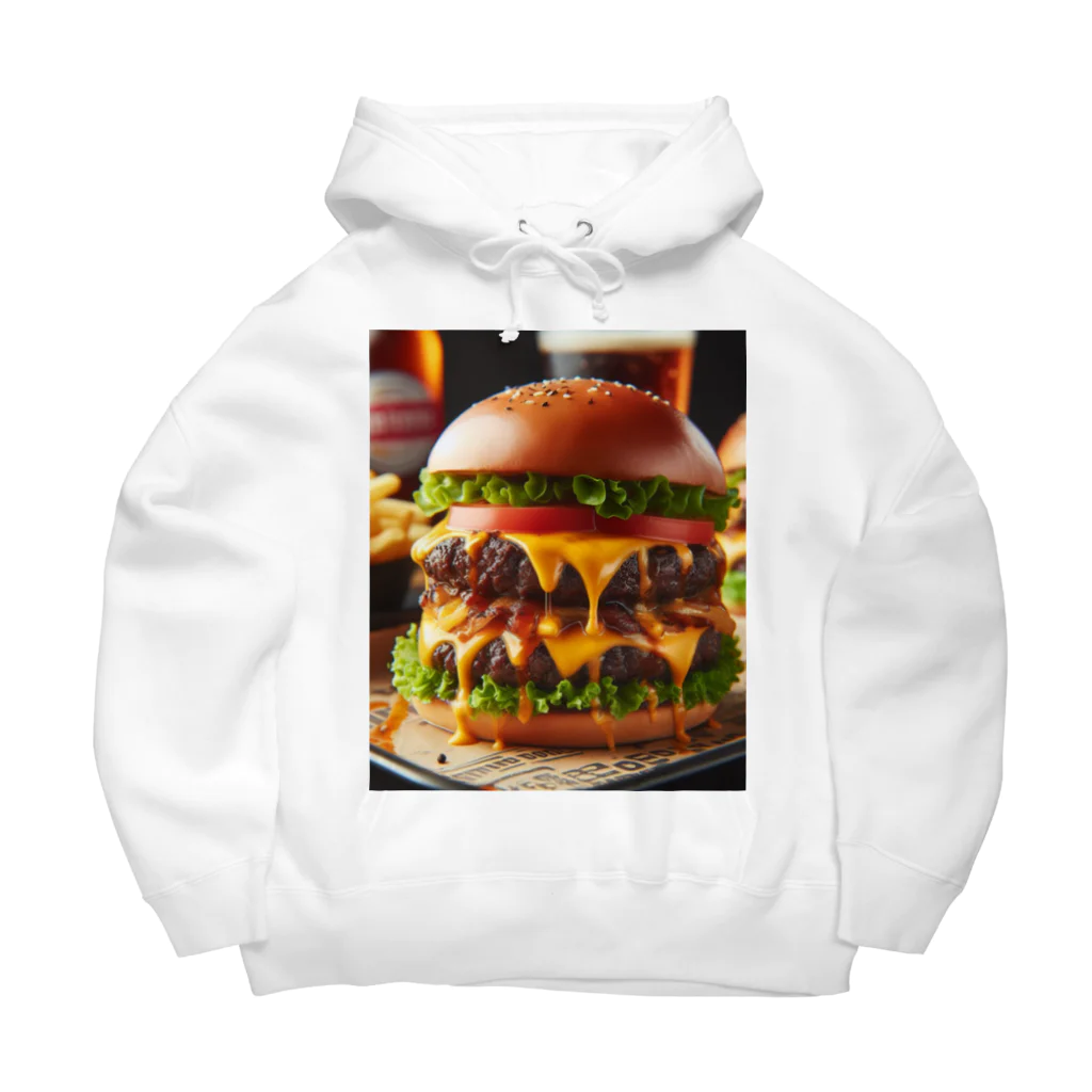 ワンダーワールド・ワンストップのリアルジューシーなハンバーガー Big Hoodie