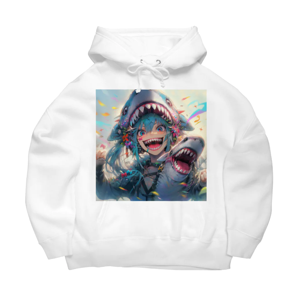 raceyuraのサメになっちゃう日 Big Hoodie