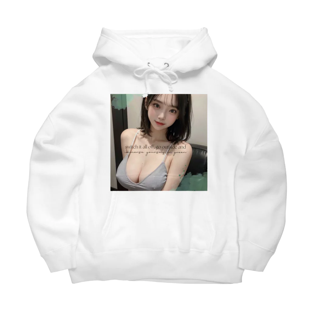 sounya sounyaの美女 図鑑（ニットブラ） Big Hoodie