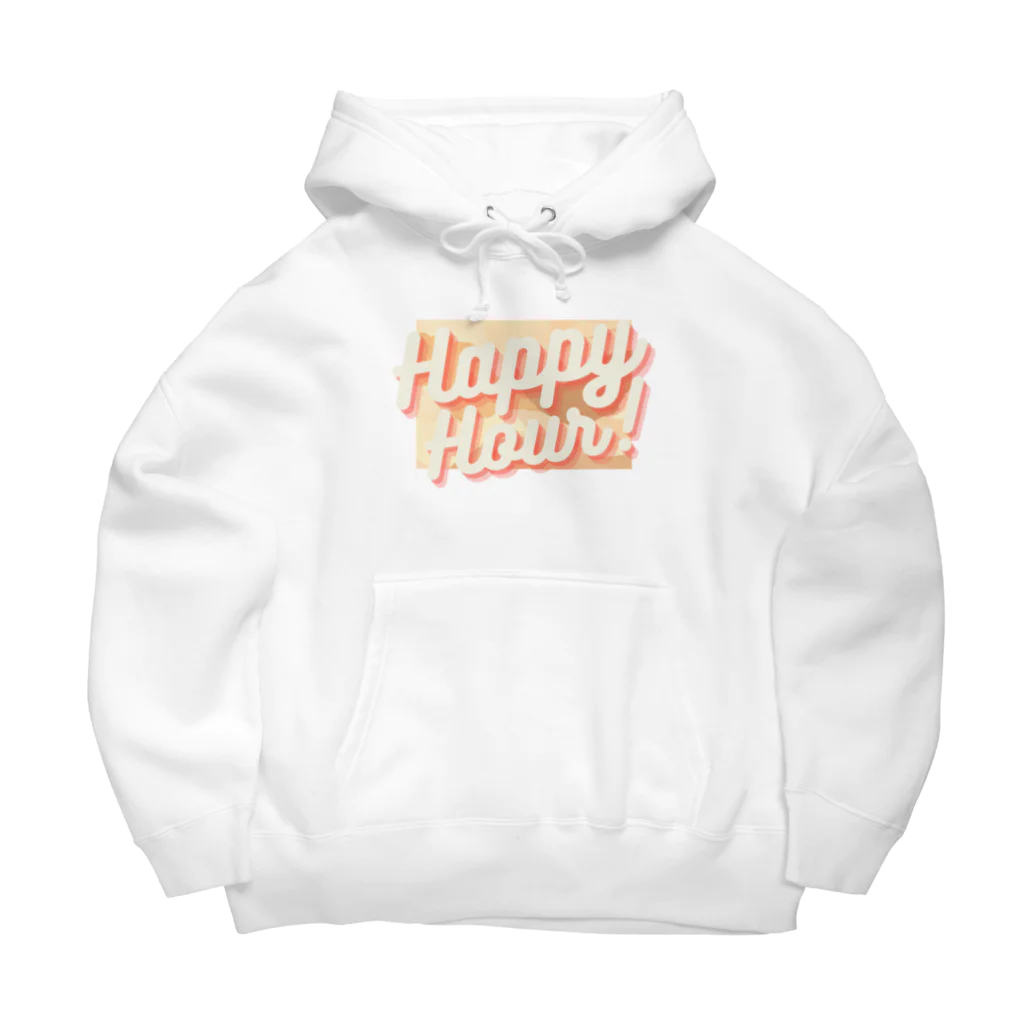 楽しいデザインを考えるのハッピーアワー♪グッズ Big Hoodie