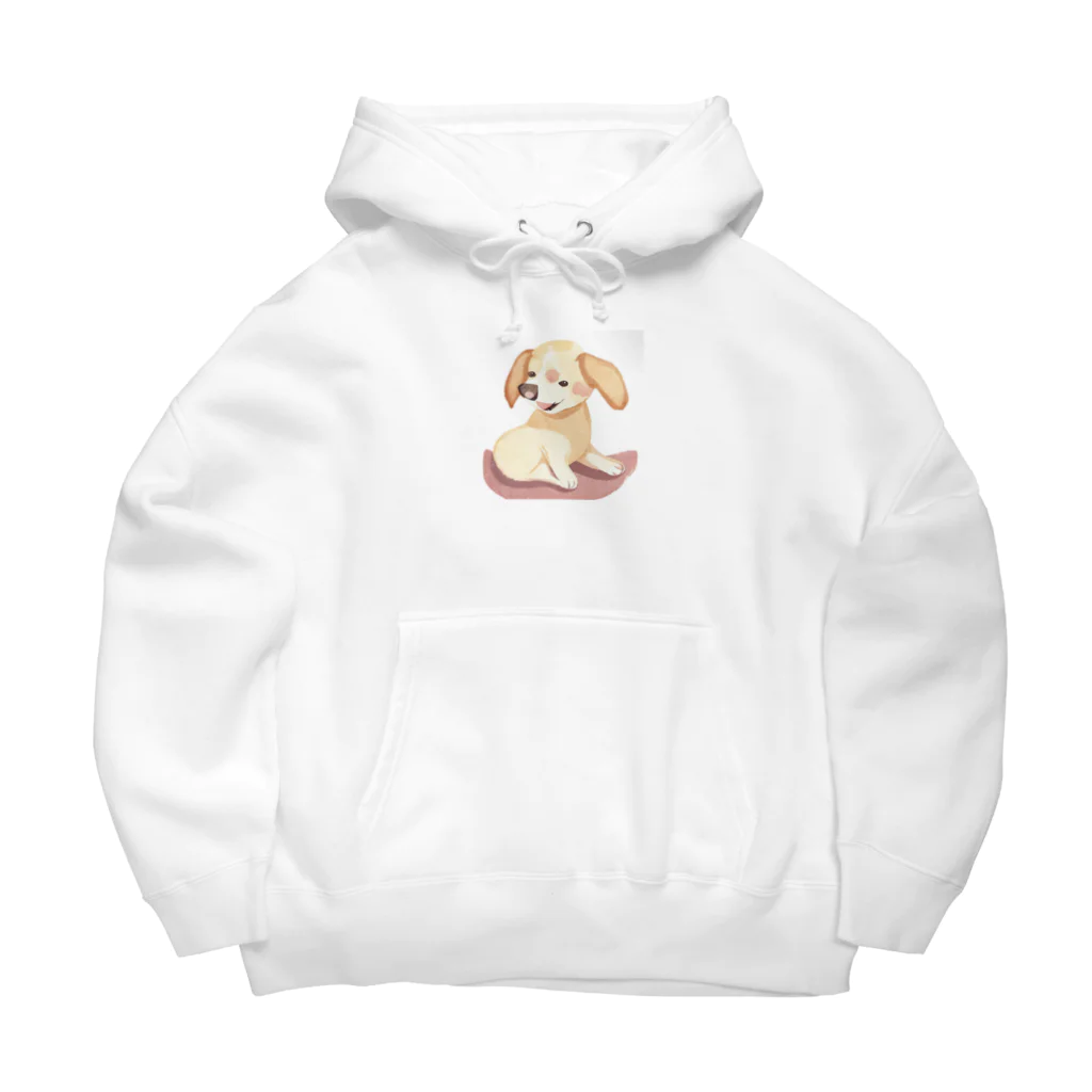 キャプテンのかわいい犬のイラストグッズ Big Hoodie