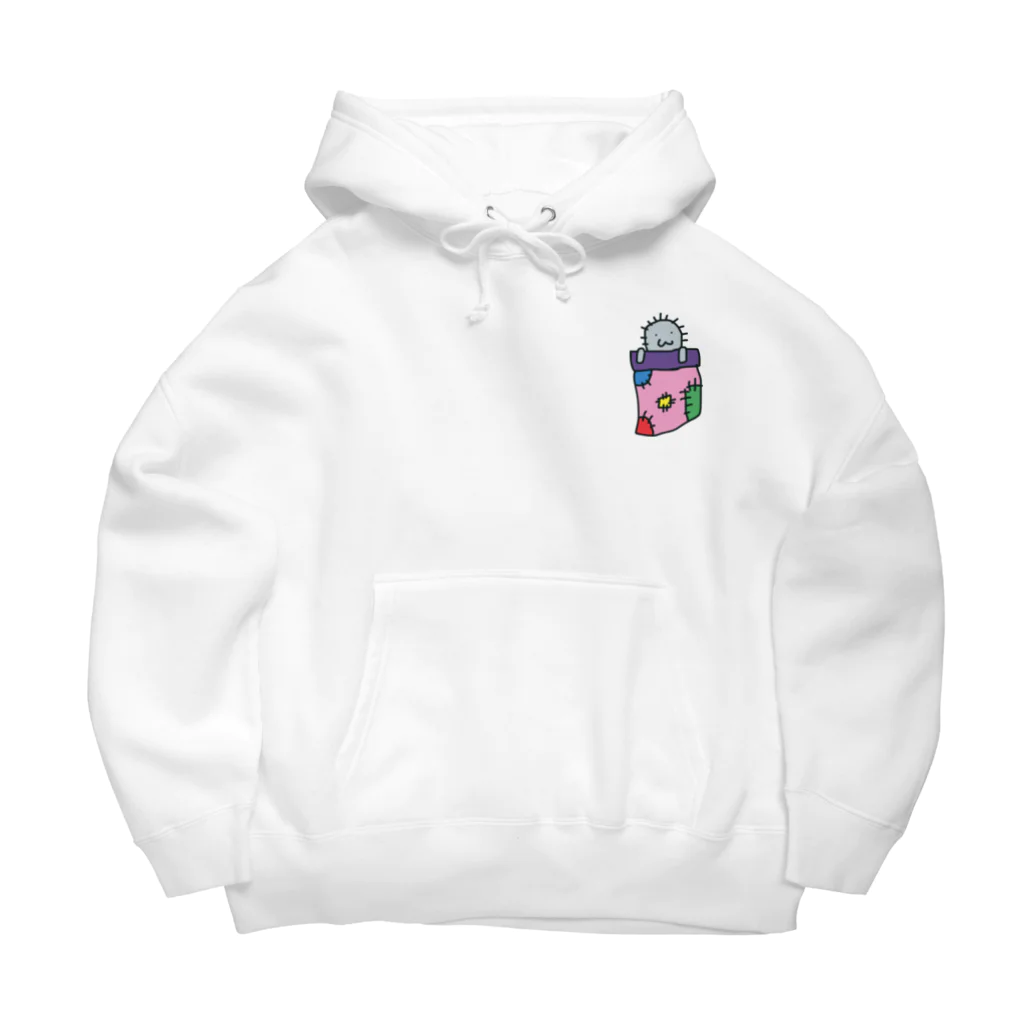 YuMaのほこりパーカー Big Hoodie