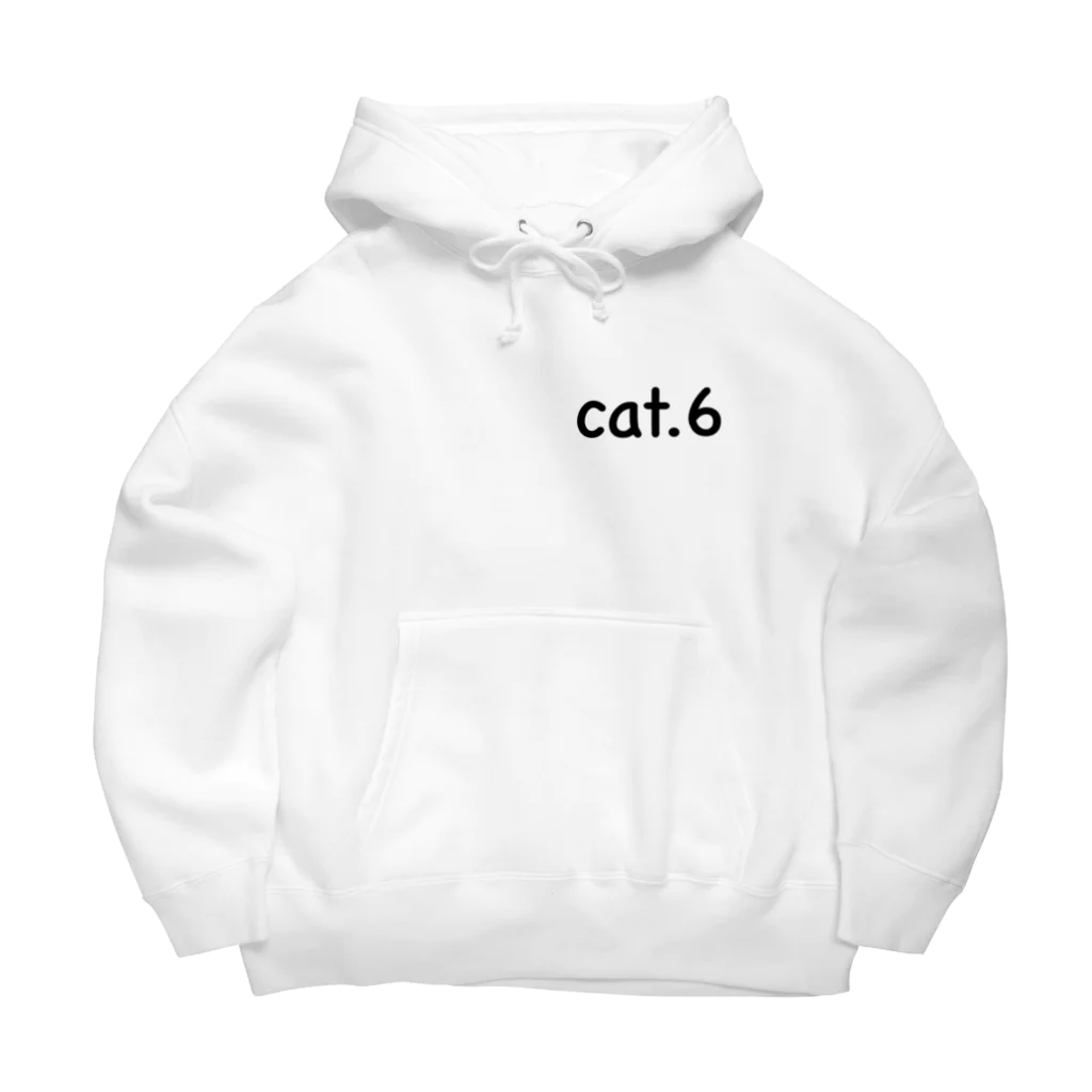 cat.6のcat.6 ビッグシルエットパーカー