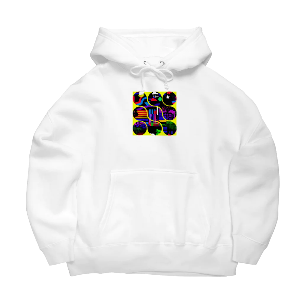 舞七里夜の目覚め Big Hoodie