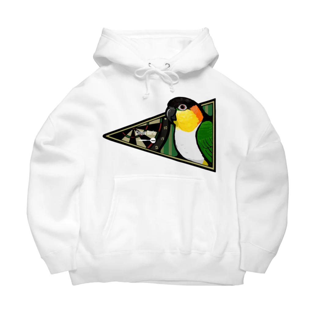 ムクのズグロシロハラインコのダーツ Big Hoodie