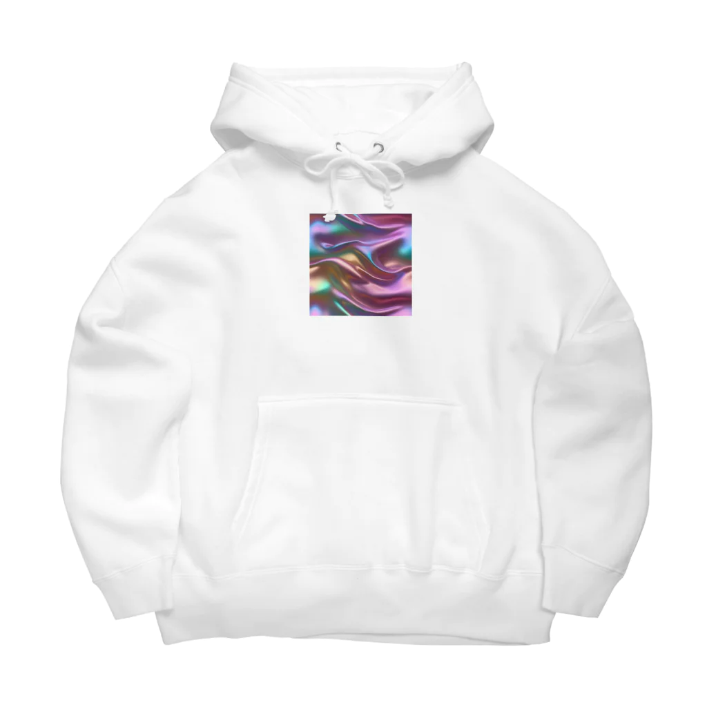 Kumamanのオーロラシルク Big Hoodie