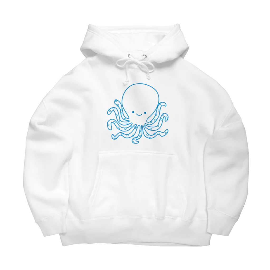 たここ（octopus）のたここ Big Hoodie