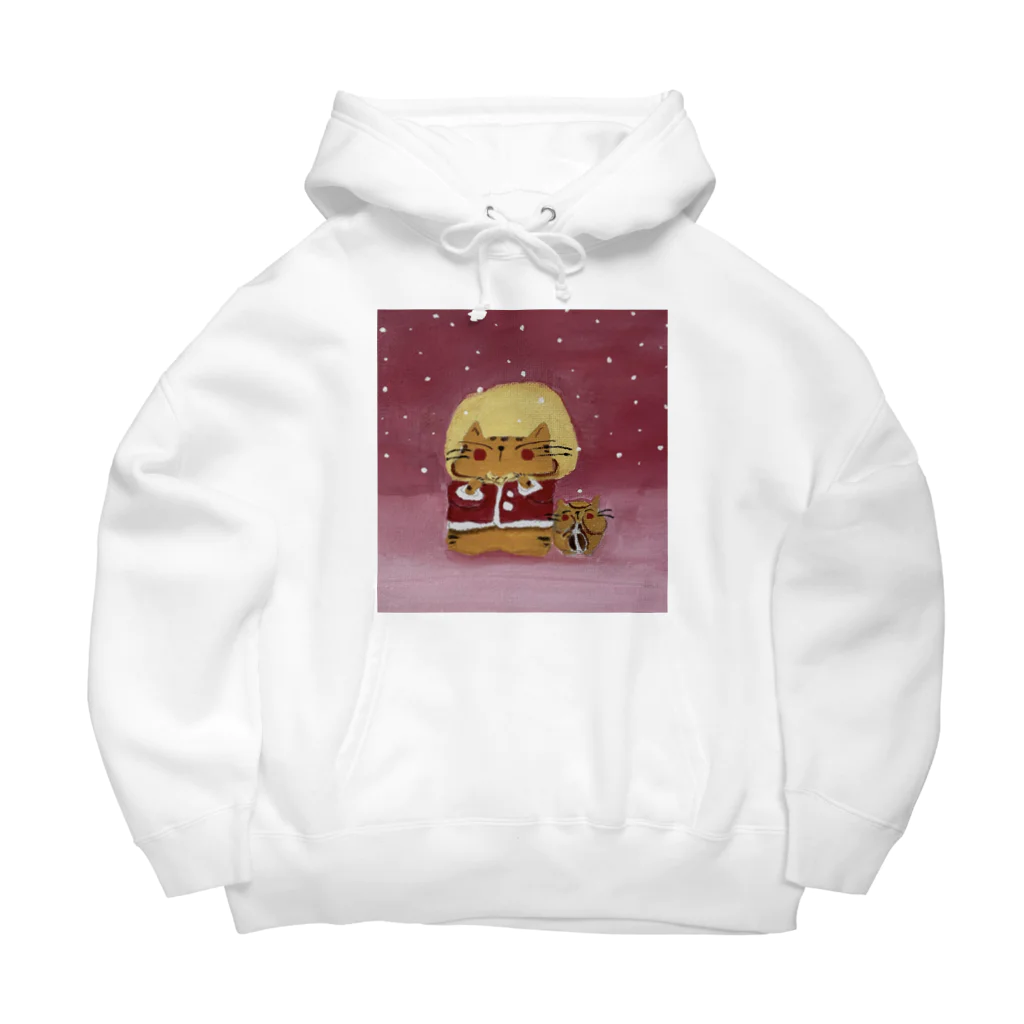 みゆ左衛門のサンタさんのお手伝い Big Hoodie