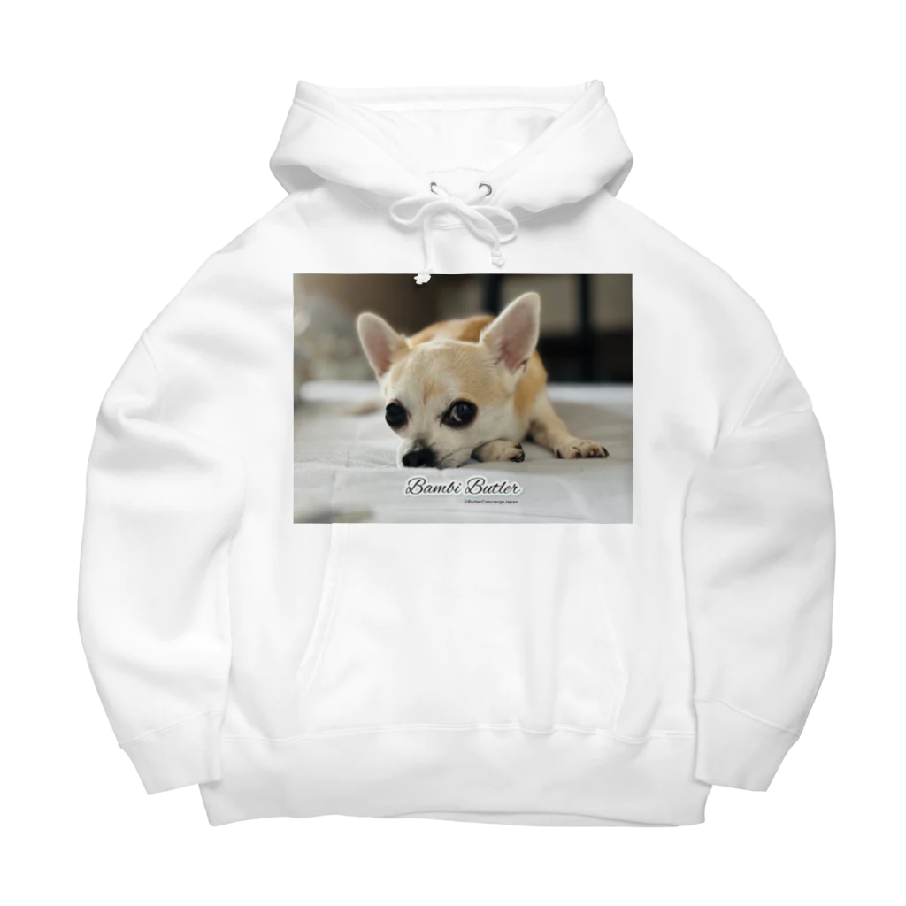 犬執事・ドッグバトラーのバンビ君ショップの世界初！本物の犬執事・ドッグバトラーのバンビ君 Big Hoodie