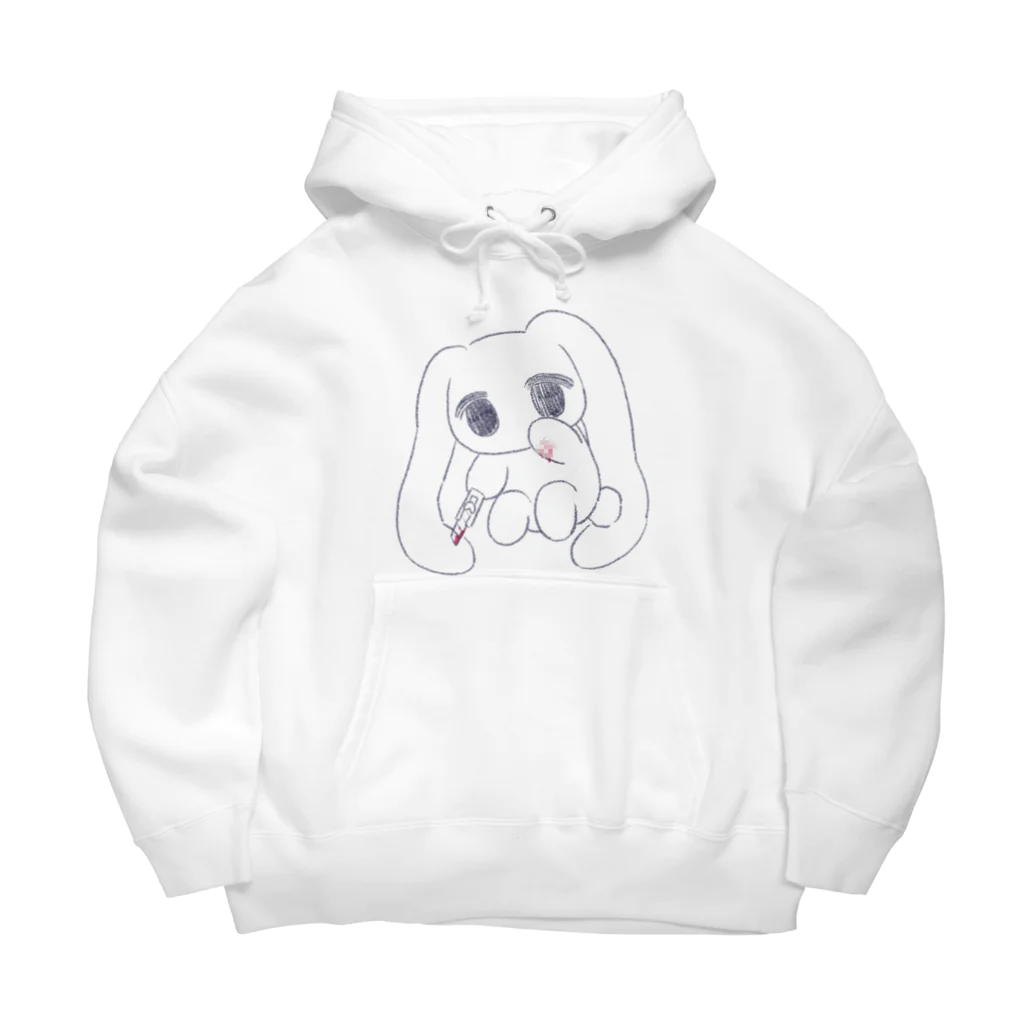 あくむ病院のしんどみうさぎちゃん Big Hoodie