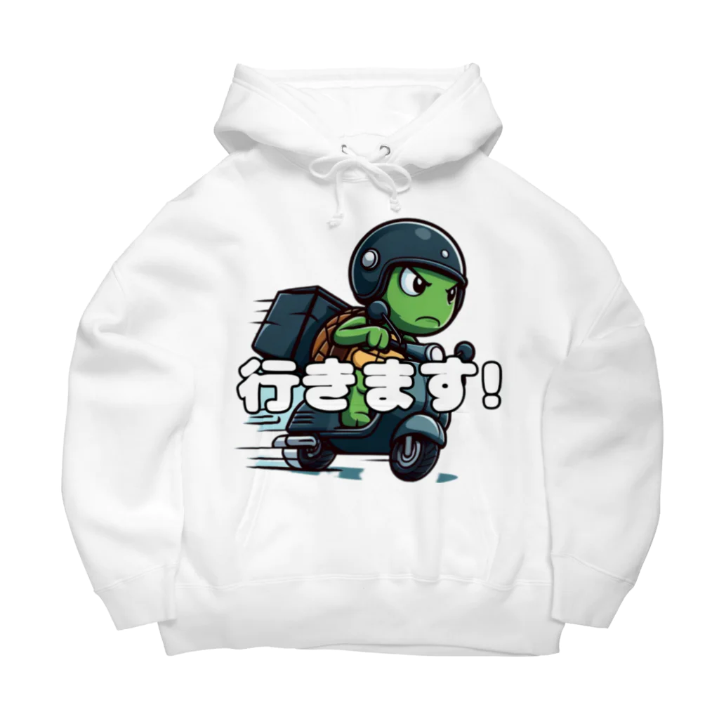 カメライダー商店のカメライダー　行きます! Big Hoodie