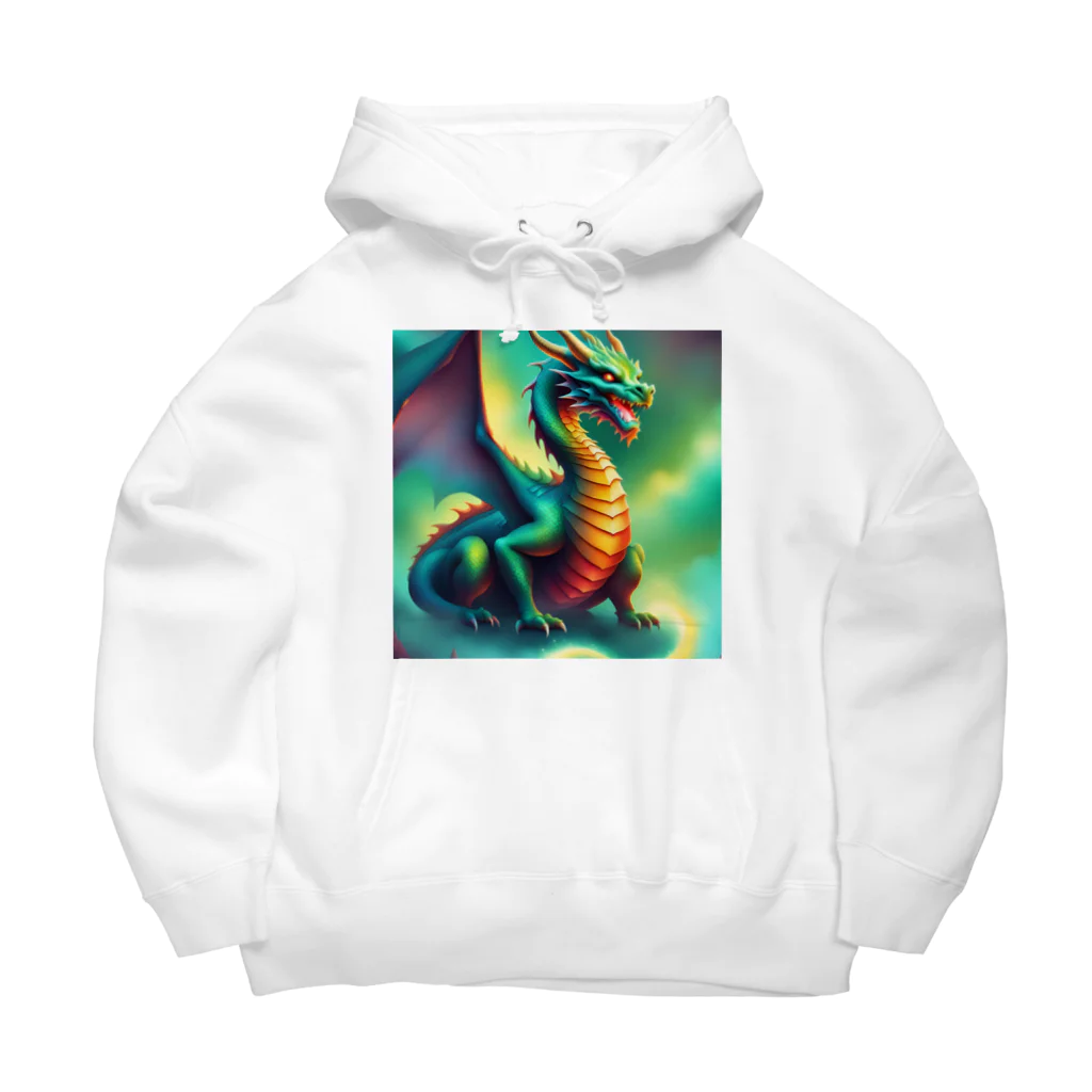 endless loveの龍 Big Hoodie