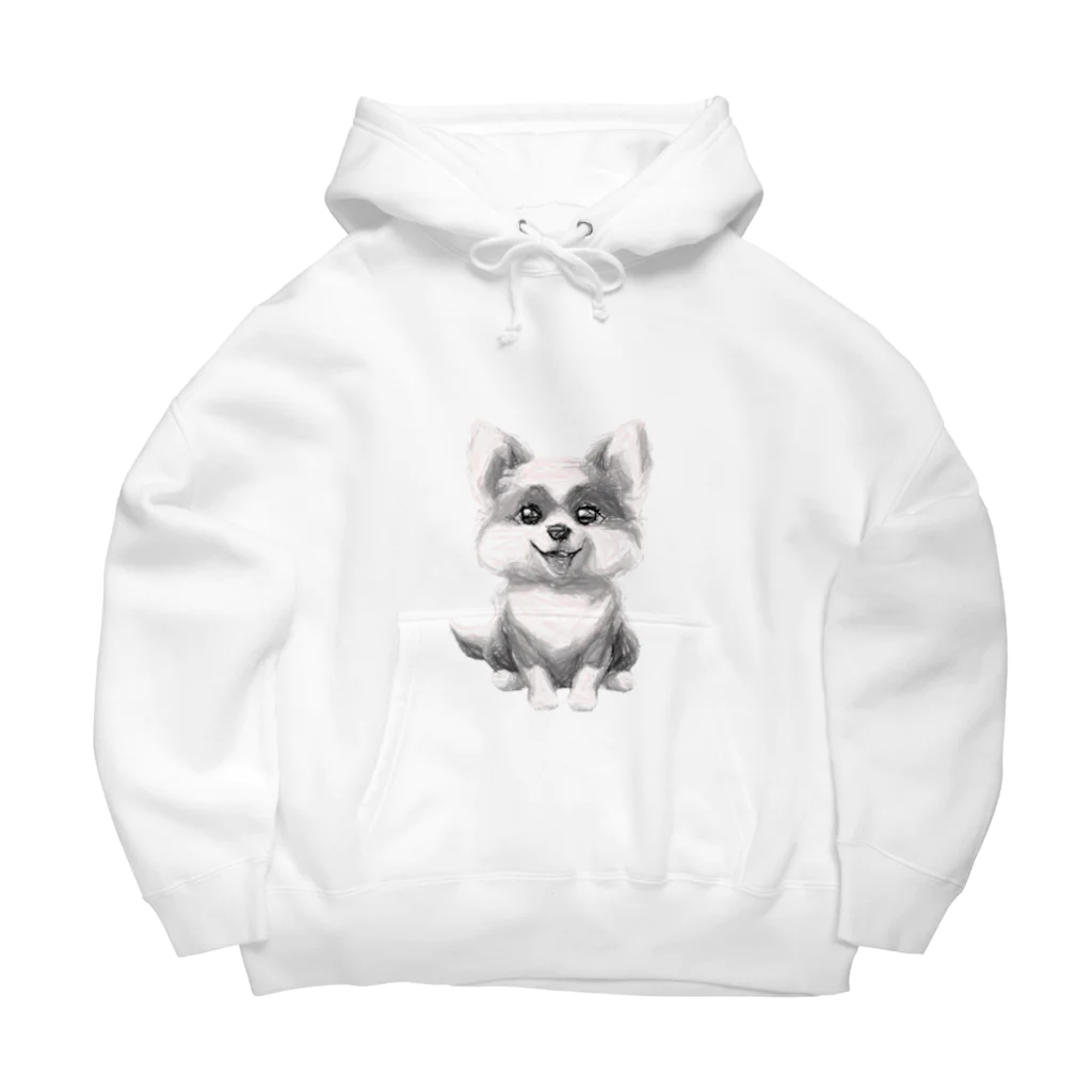 garireoの飼い主を待っている犬 Big Hoodie