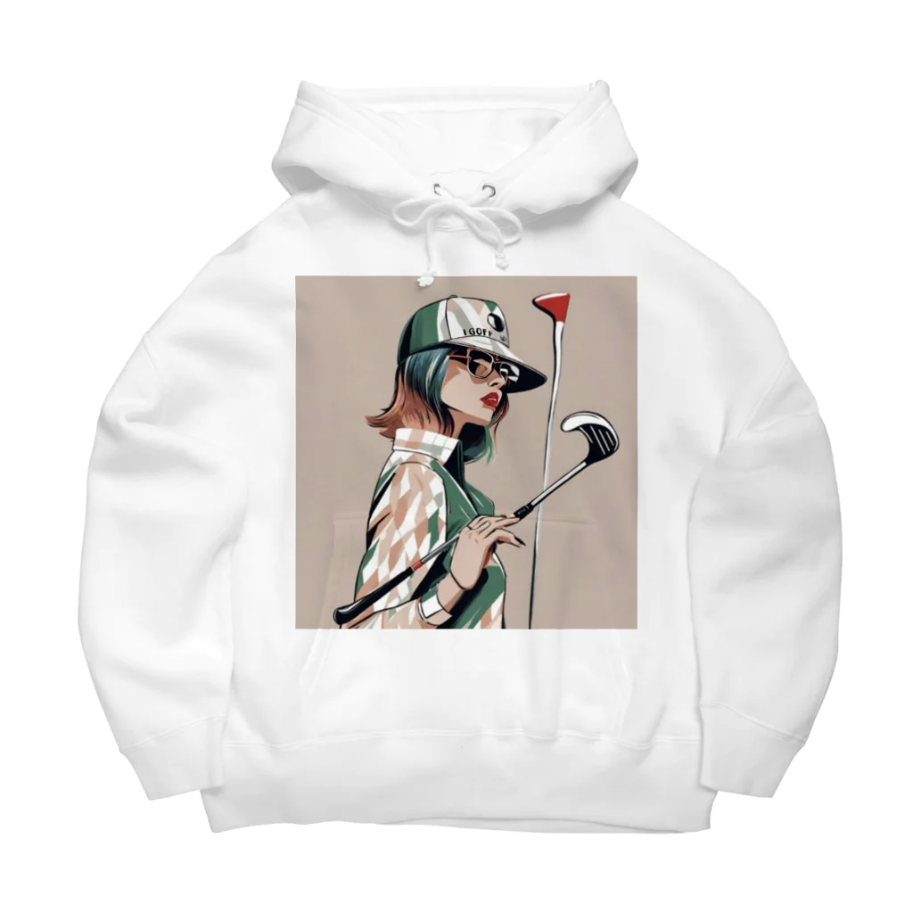 BIRDIE_GIRLのおしゃれゴルフ Big Hoodie