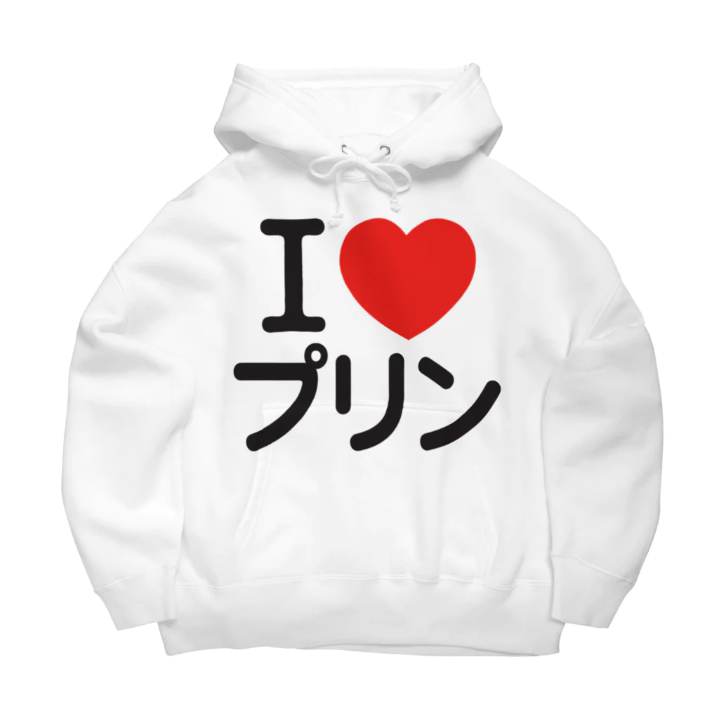 I LOVE SHOPのI LOVE プリン ビッグシルエットパーカー