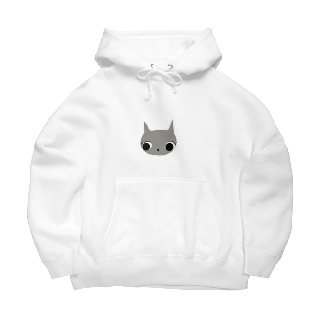 Popo Landのねこの「ね」 Big Hoodie