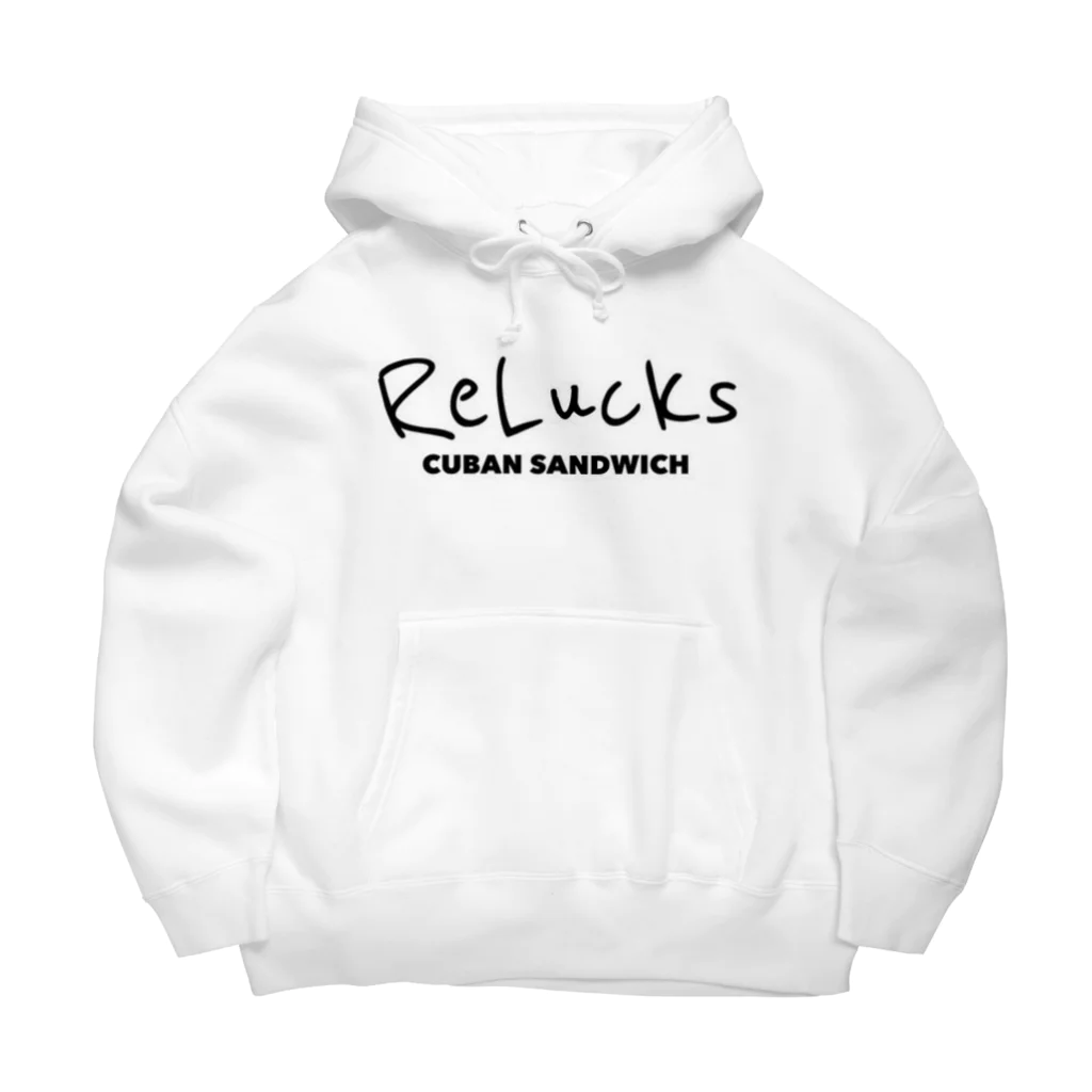 Relucksのロゴデザイン Big Hoodie