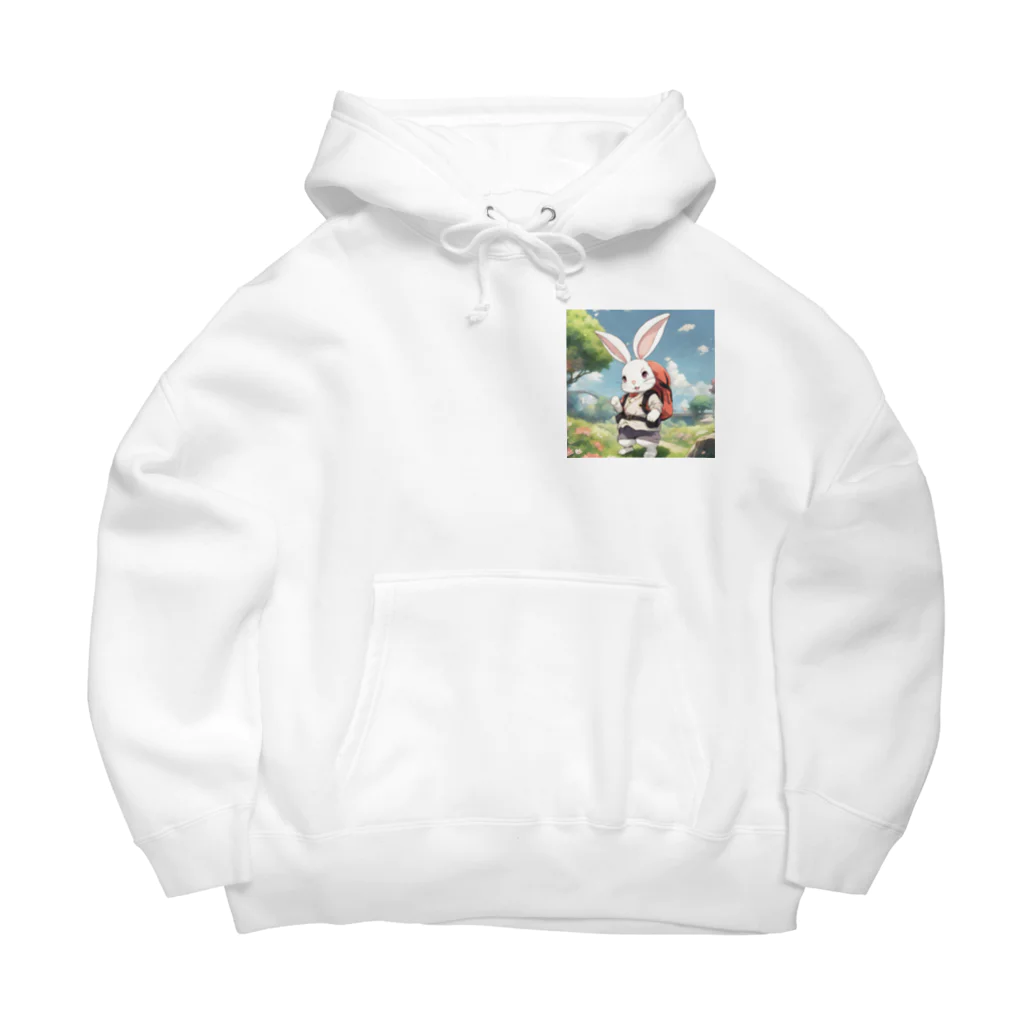 kawaiinekochanの可愛いウサギ Big Hoodie