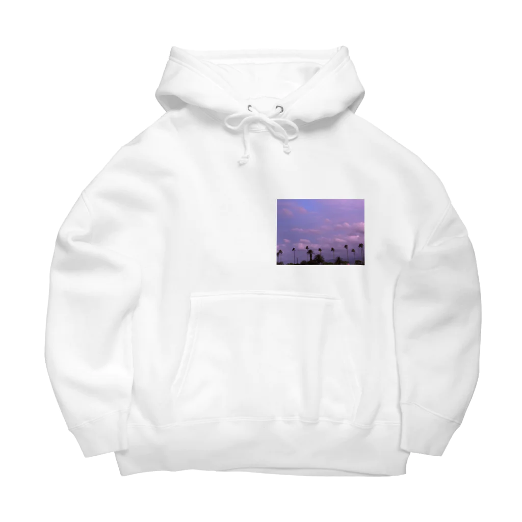 玉手箱の南国の冬空 Big Hoodie