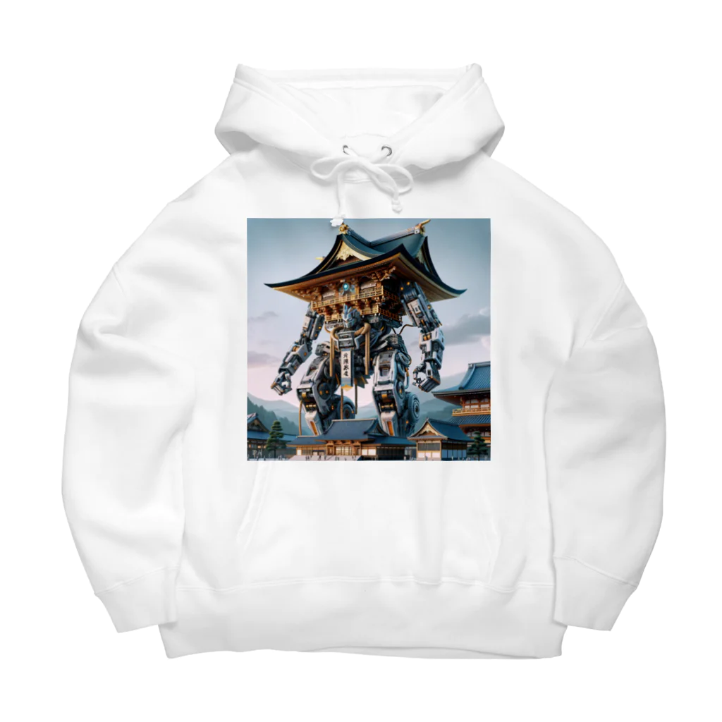 こまイヌ屋たちの出雲大社ロボ Big Hoodie