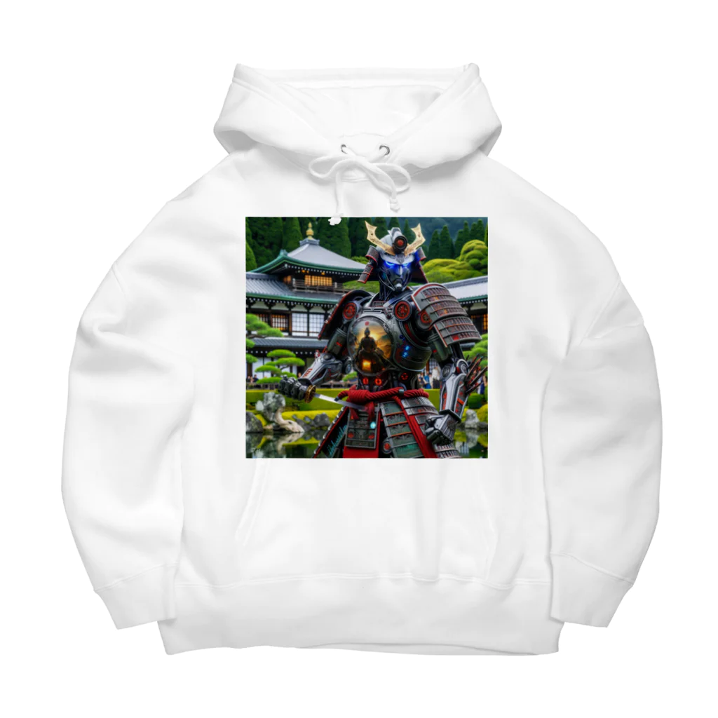 こまイヌ屋たちの十二神将カンテラロボ Big Hoodie