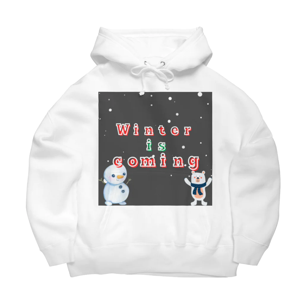 ようこそ　taitaitaro shop への冬限定！かわいい冬がきたぞグッズ登場‼️ Big Hoodie