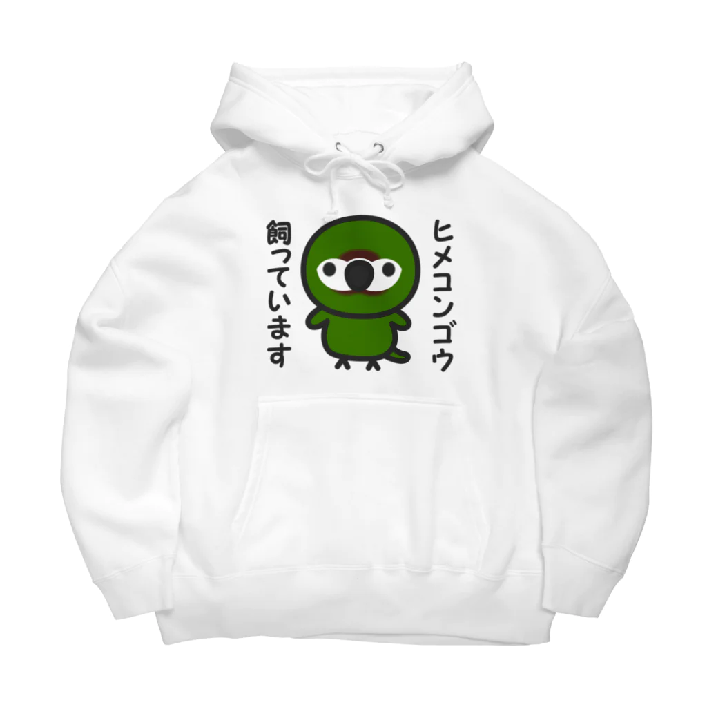 いんこ屋堂のヒメコンゴウ飼っています Big Hoodie