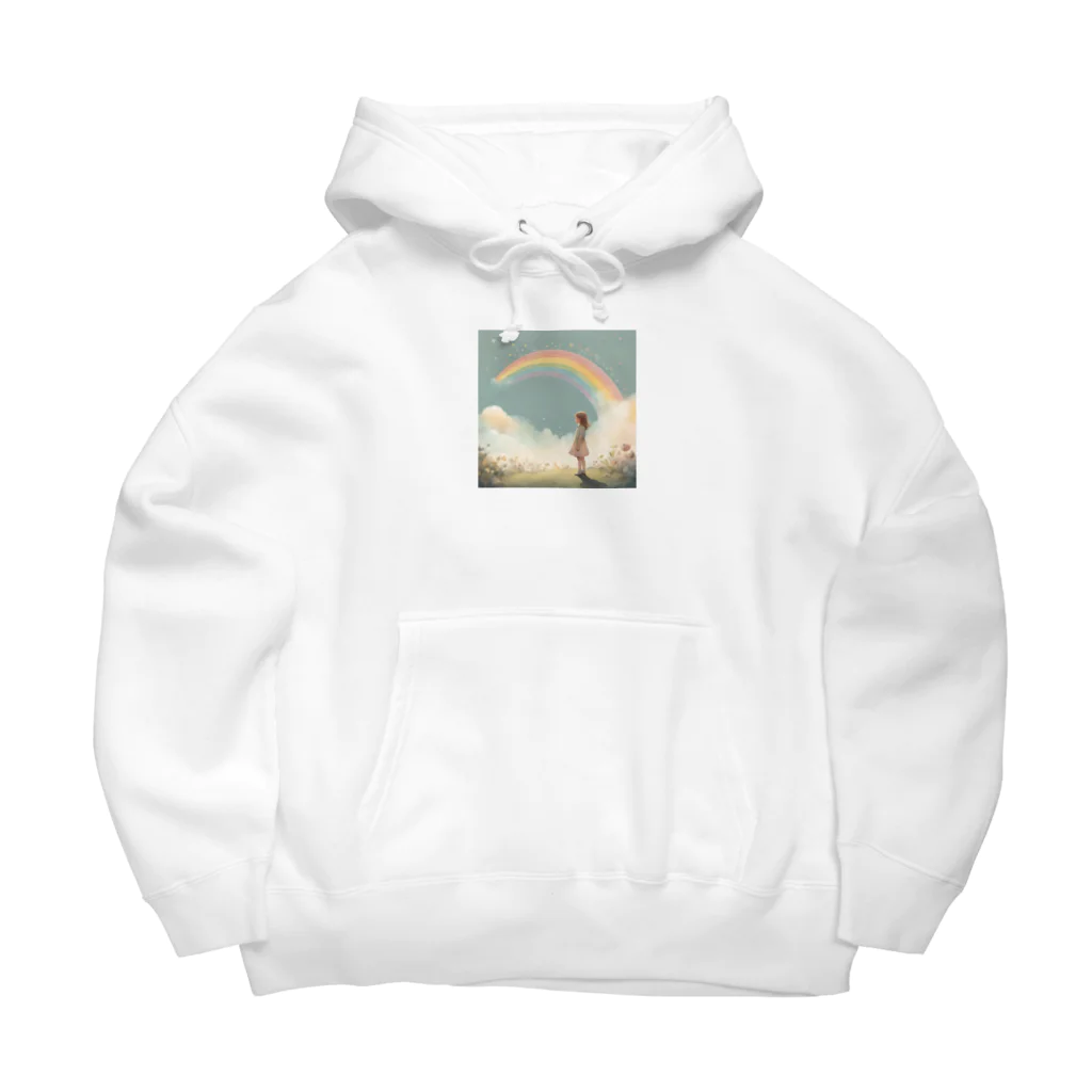 いさぴの虹色の夢 Big Hoodie