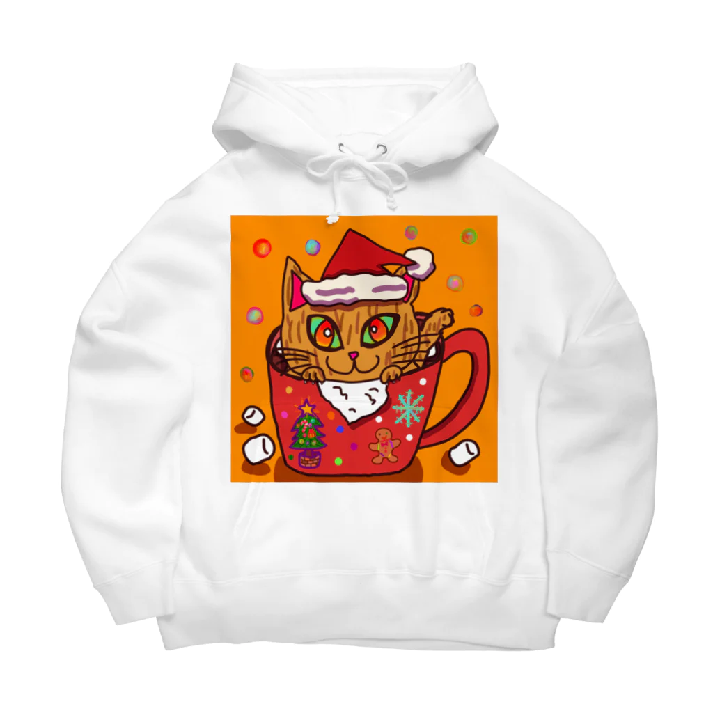 MAのクリスマスにゃんこ Big Hoodie