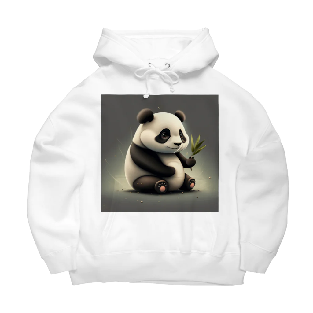 FluffyPanda_AIのPizzazzPanda Big Hoodie