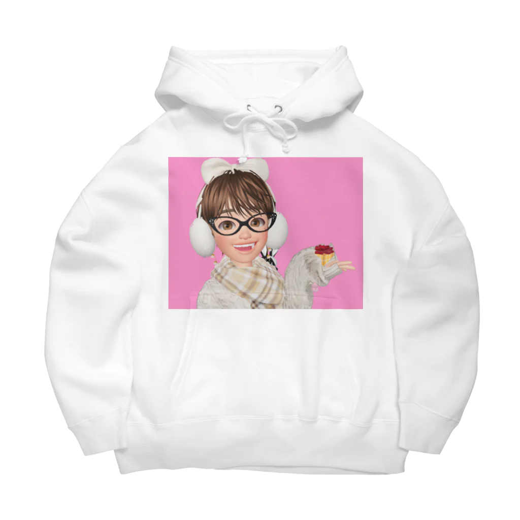 outigohanのおうちごはんと日常、オリジナルキャラクターグッズ Big Hoodie