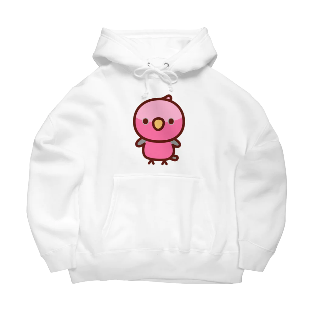 いんこ屋堂のモモイロインコ Big Hoodie