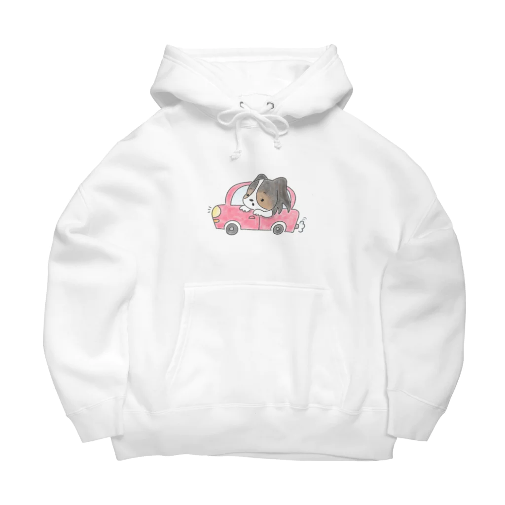 ゆるゆるどうぶつのお出かけぱぴちゃん Big Hoodie