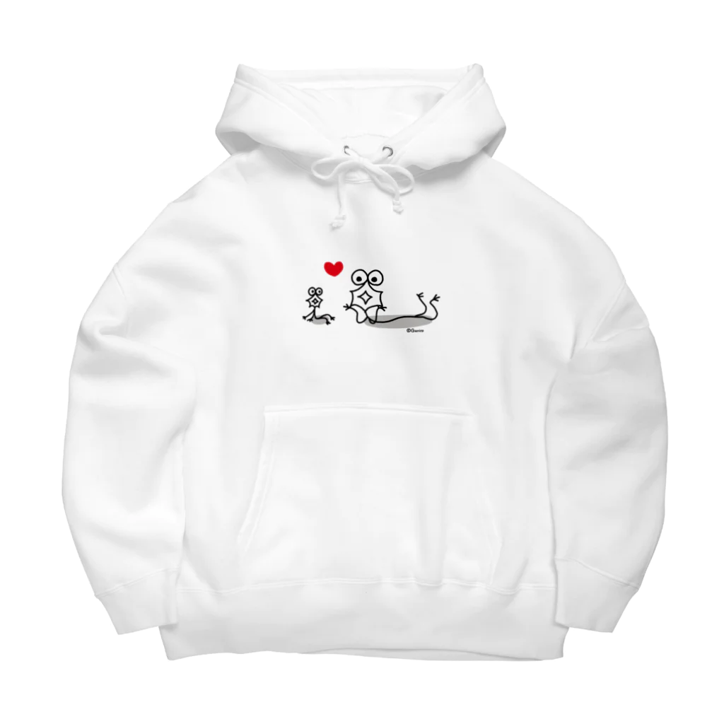 がに子のニューロ・フラワーズ（ワンポイントあり） Big Hoodie