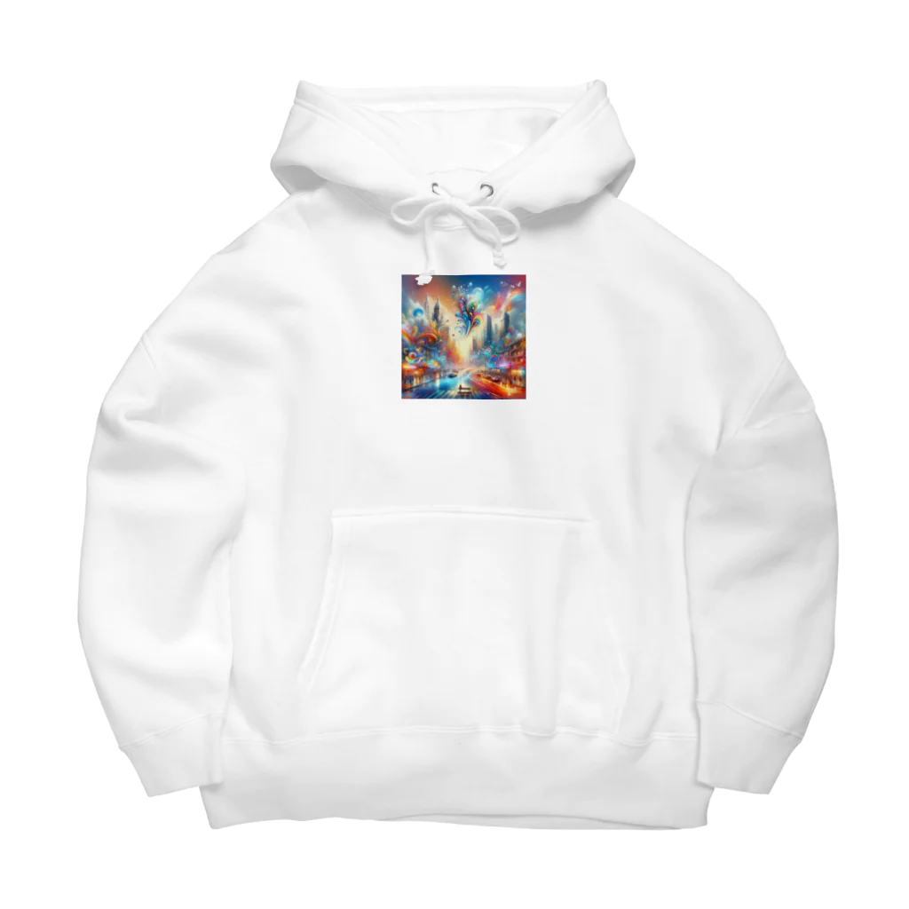 shigetomeのビビッド・ヴァレンシア Big Hoodie